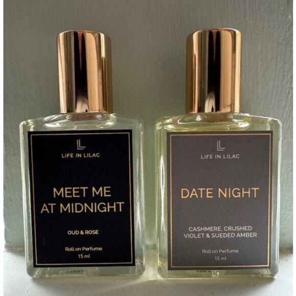 Life in Lilac Other - Life in Lilac Meet Me at Midnight & Date Night Roll-On Perfume- New